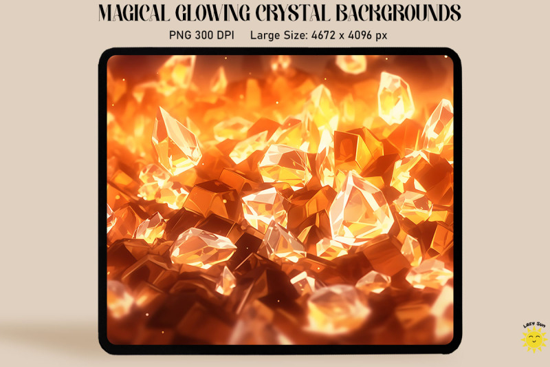 magical-orange-crystal-backgrounds