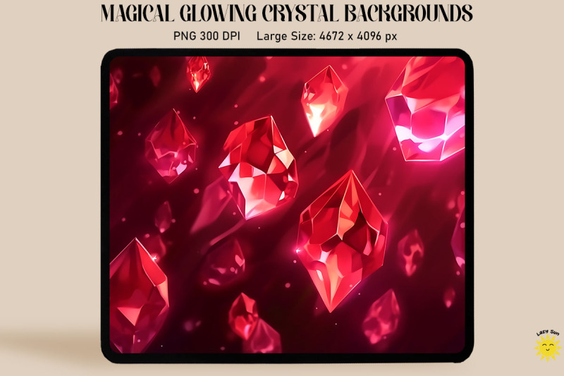 mystical-glow-maroon-crystal-backgrounds