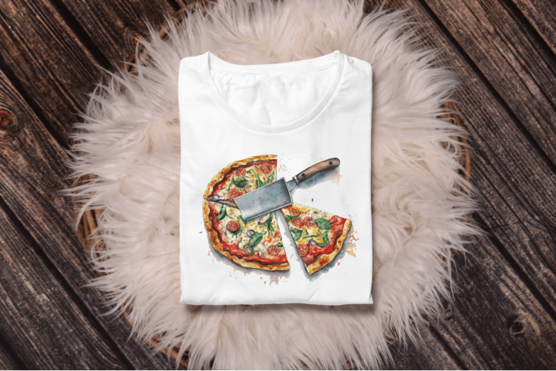 watercolor-pizza-cutter-clipart-bundle