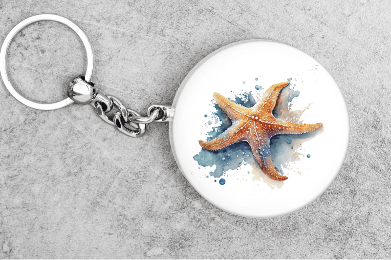 watercolor-starfish-clipart-bundle