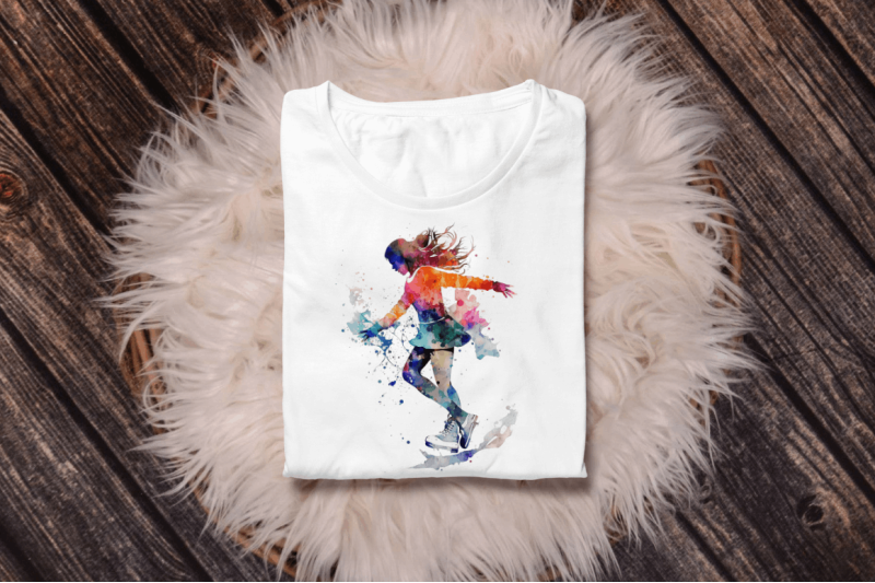 watercolor-woman-figure-skating-clipart-bundle