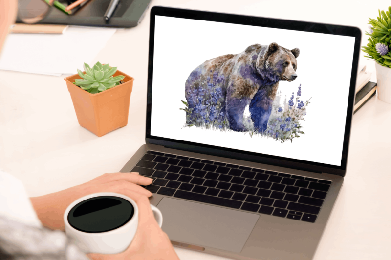 watercolor-grizzly-bear-clipart-bundle