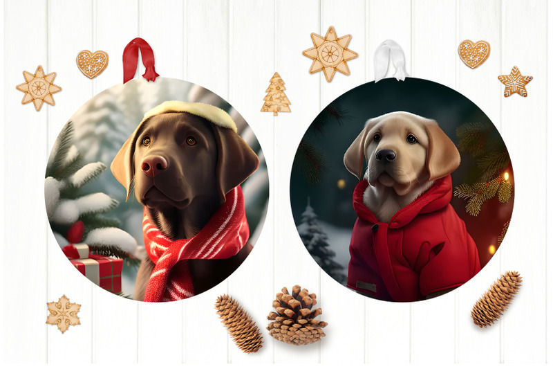 3d-labrador-christmas-ornament-bundle-dog-ornament-png