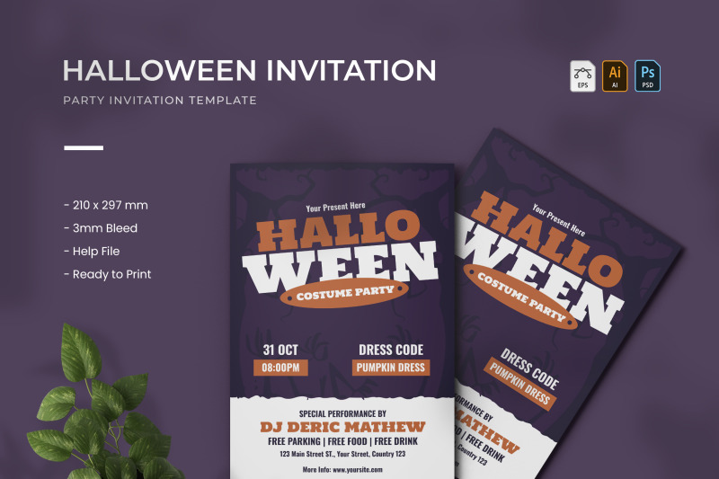 halloween-party-invitation