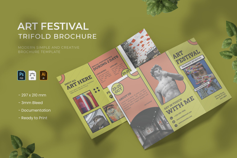 art-festival-trifold-brochure