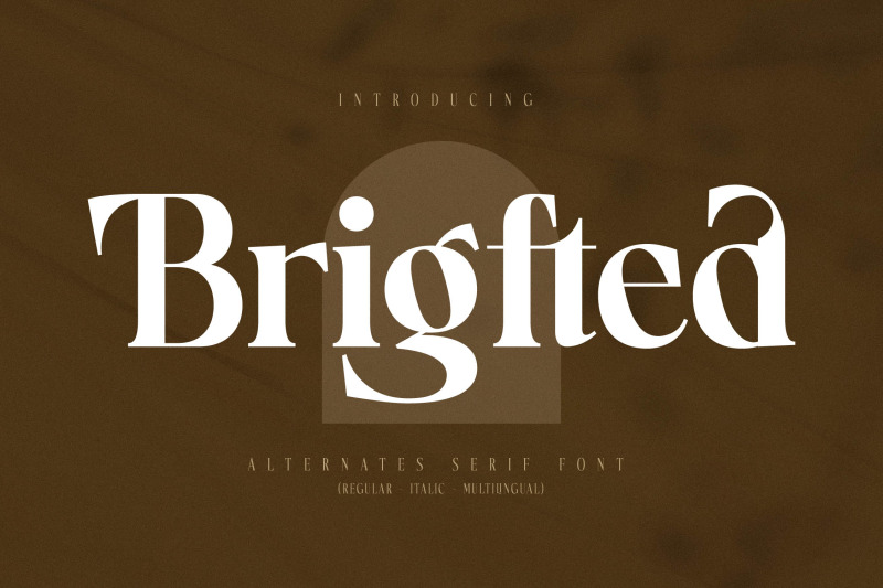 brigfted-typeface