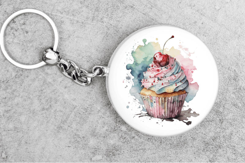 watercolor-cupcake-clipart-bundle