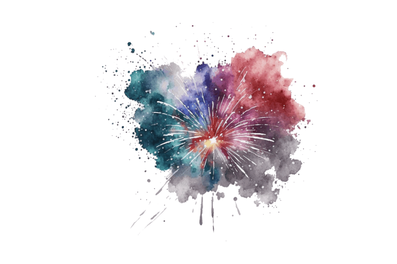 watercolor-fireworks-clipart-bundle