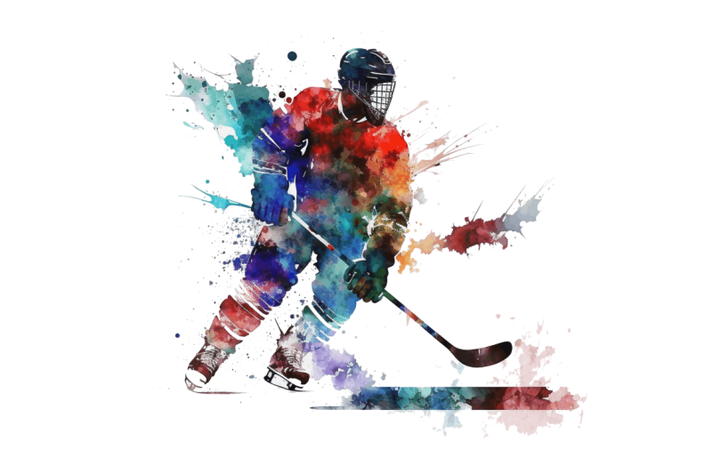 watercolor-hockey-clipart-bundle