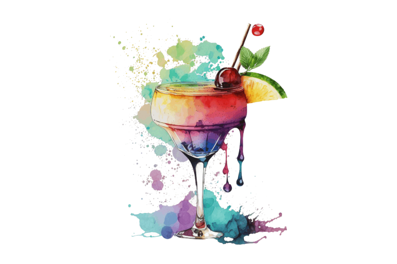 watercolor-cocktail-clipart-bundle