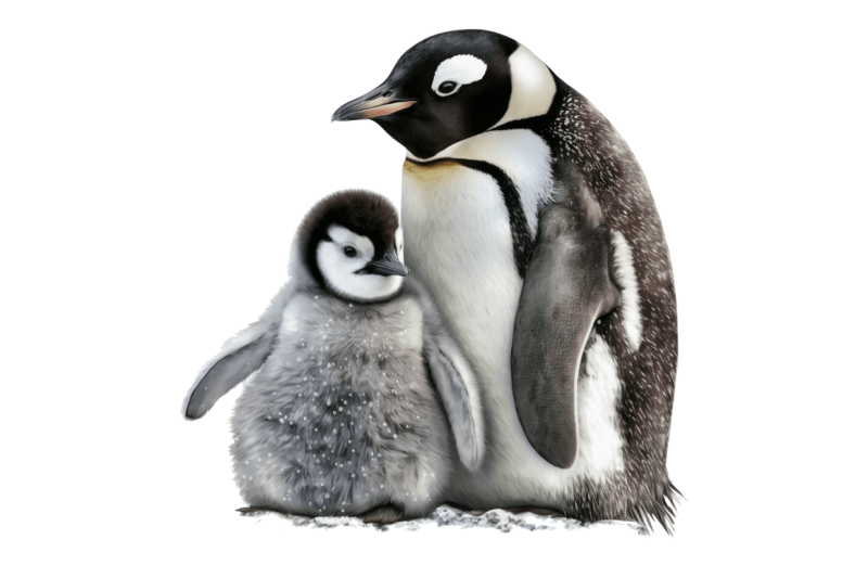 mom-and-baby-penguin-clipart-bundle