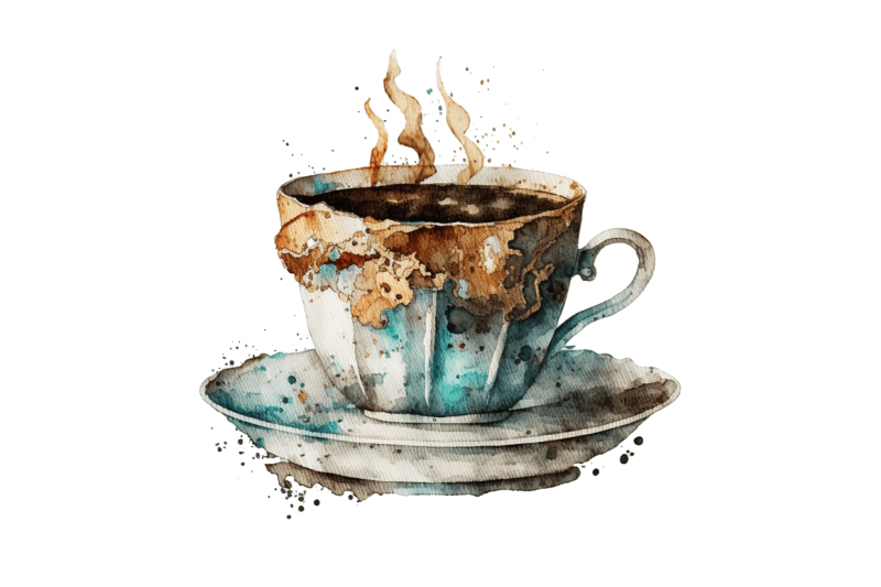 watercolor-vintage-coffee-cup-clipart-bundle