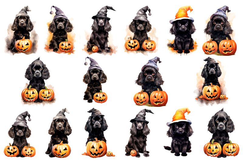 cute-dog-halloween-amp-pumpkin-clipart-png