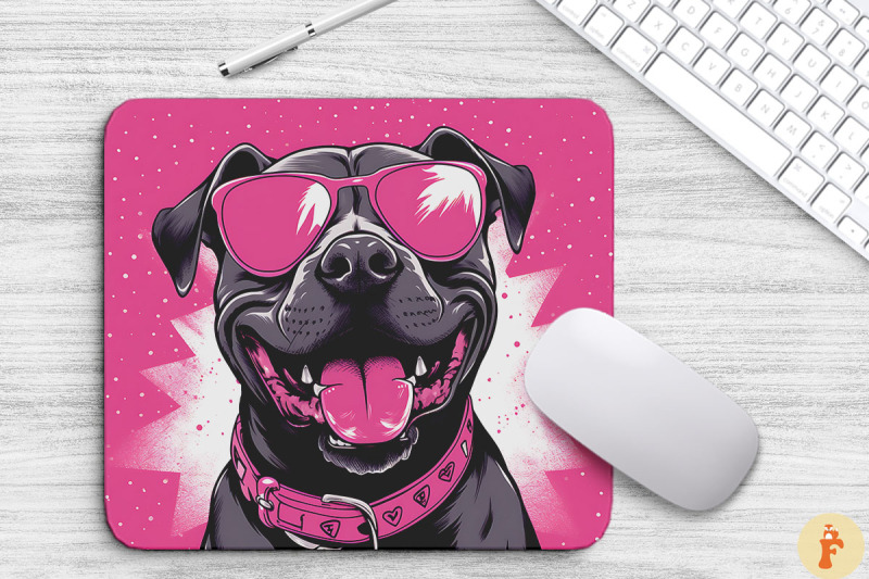 pink-staffordshire-terrier-mouse-pad