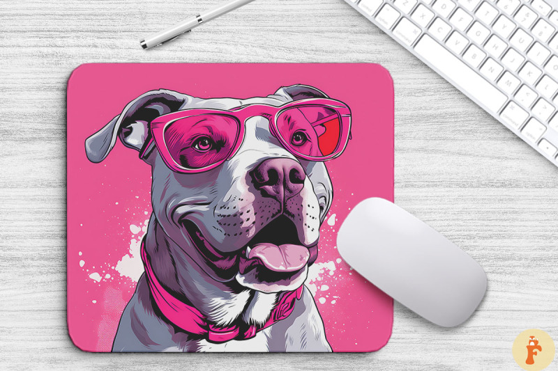 pink-staffordshire-terrier-mouse-pad