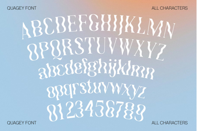 quagey-psychedelic-typeface