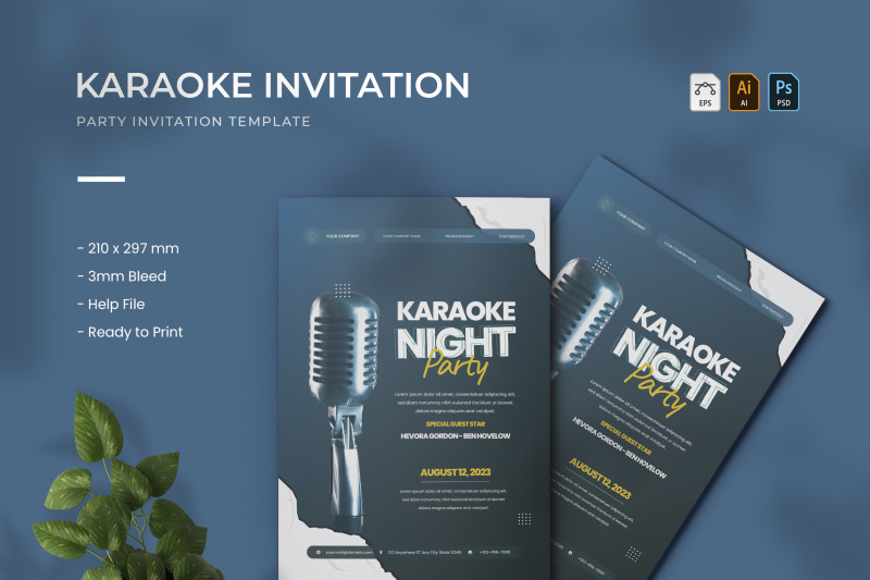 karaoke-party-invitation