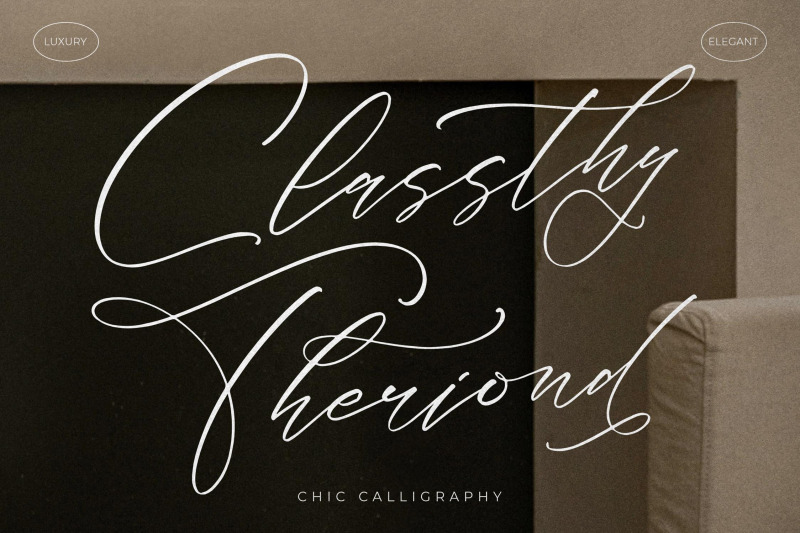 classthy-theriond-chic-calligraphy