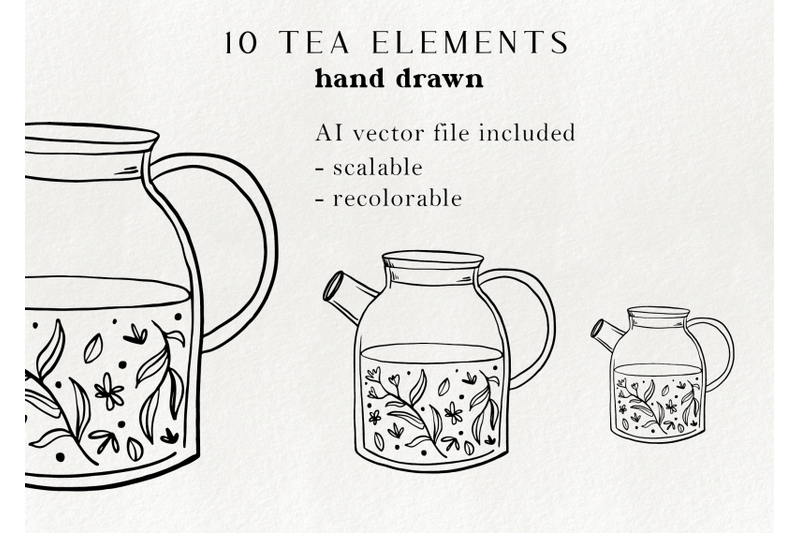 tea-time-clipart-tea-illustration-hand-drawn-tea-elements