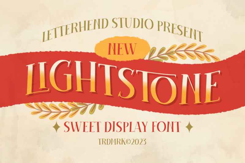 lighstone-sweeet-display-font