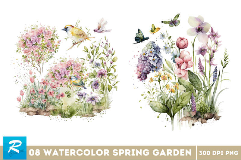 watercolor-spring-garden-clipart-bundle