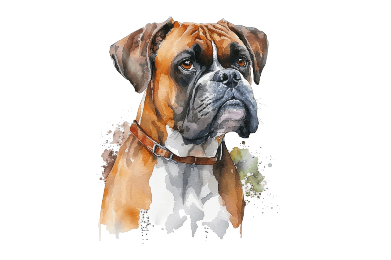 watercolor-cute-boxer-clipart-bundle