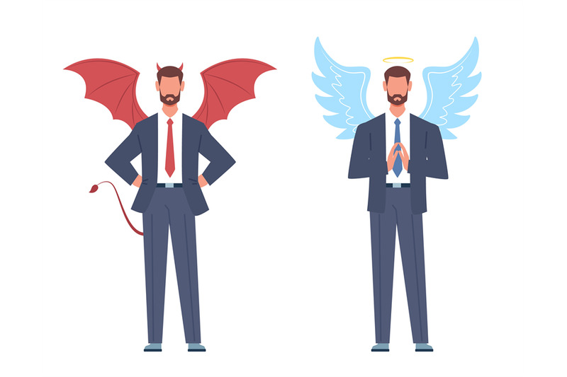 concept-of-opposites-good-and-bad-businessman-as-angel-and-devil-ev