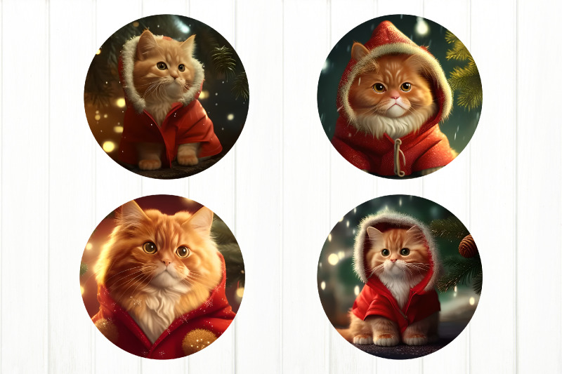 3d-cat-christmas-ornament-bundle-cat-ornament-png