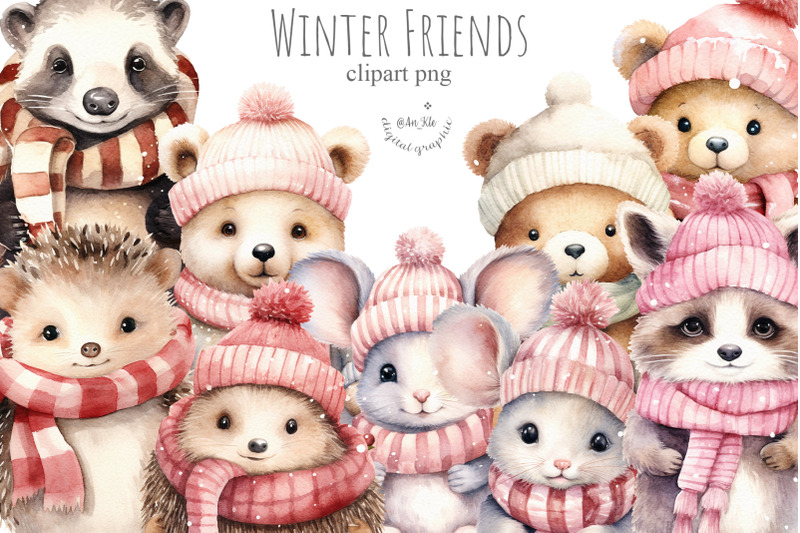 winter-friends