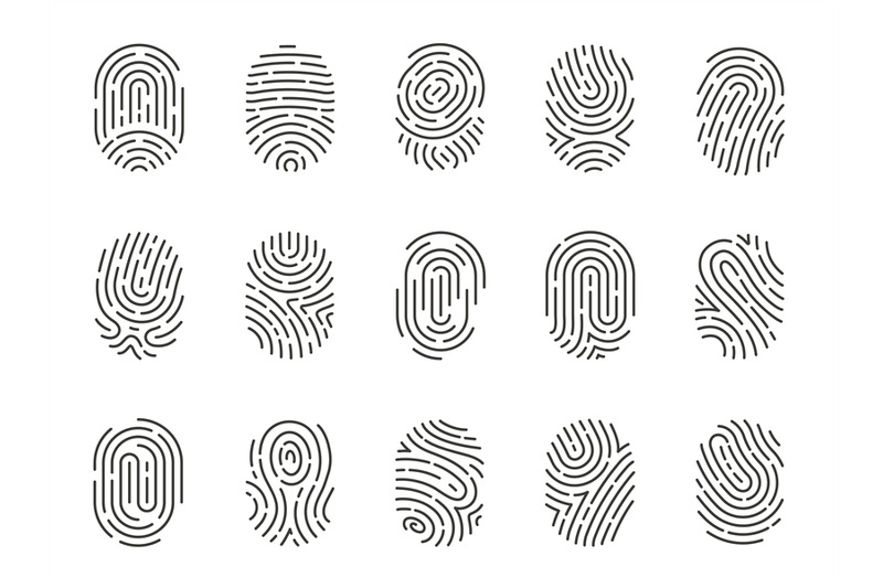 fingerprint-icons-human-thumbprint-and-finger-print-icons-for-securit