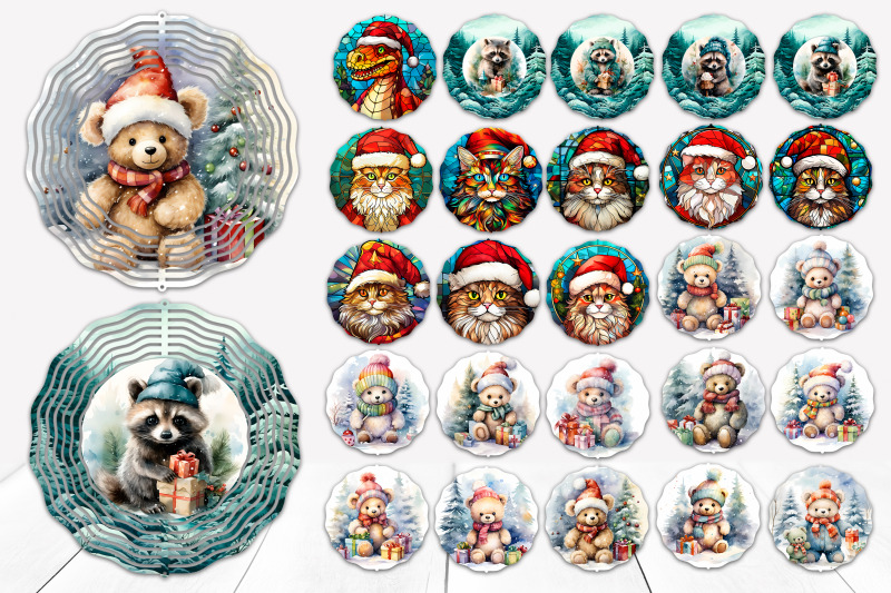 christmas-wind-spinner-sublimation-design-bundle