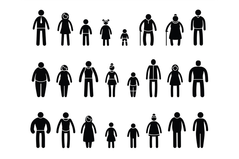 stick-family-people-cartoon-muscular-and-skinny-male-and-female-chara