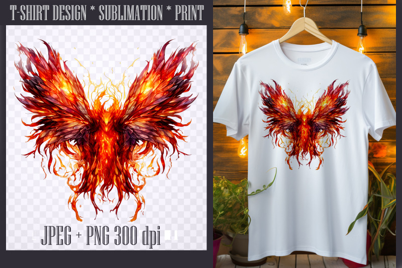 watercolor-fantasy-firebird-design-png-jpeg