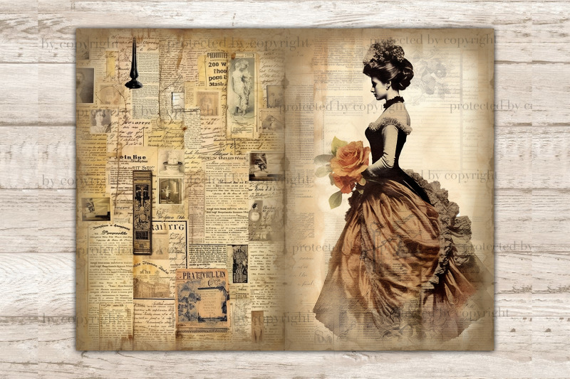 vintage-woman-junk-journal-page-ephemera