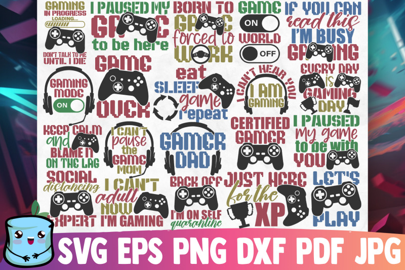 gaming-svg-bundle