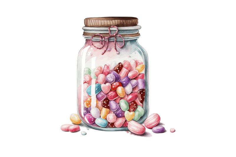 watercolor-candy-in-jar-valentine-day-clipart-bundle