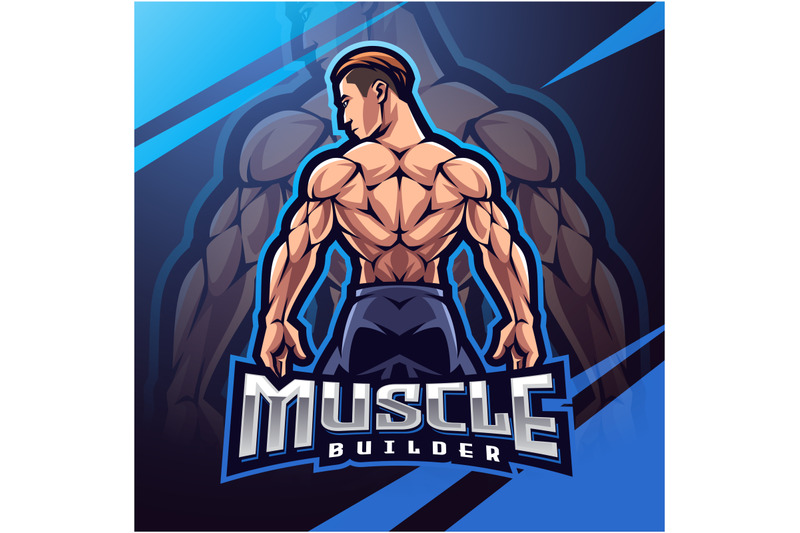 muscle-man-esport-mascot-logo-design