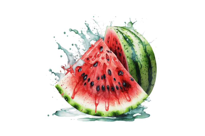 watercolor-watermelon-clipart-bundle