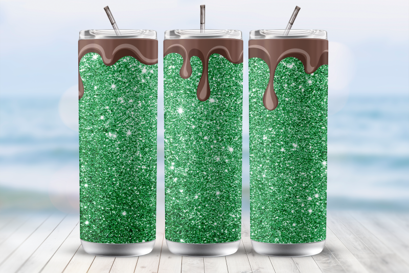 chocolate-dripping-green-glitter-20-oz-tumbler-wrap
