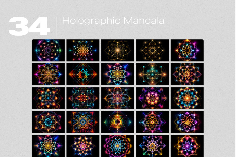 holographic-mandala-effect-photo-overlays