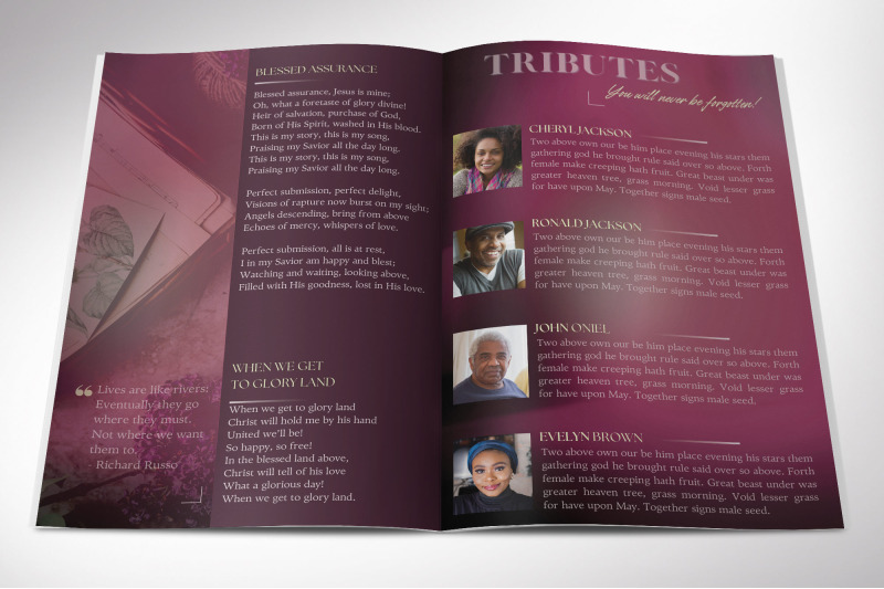 dawn-funeral-program-template-for-canva-maroon-8-pages