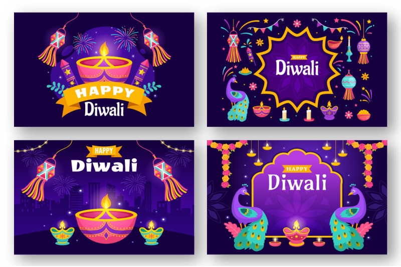 14-happy-diwali-hindu-illustration