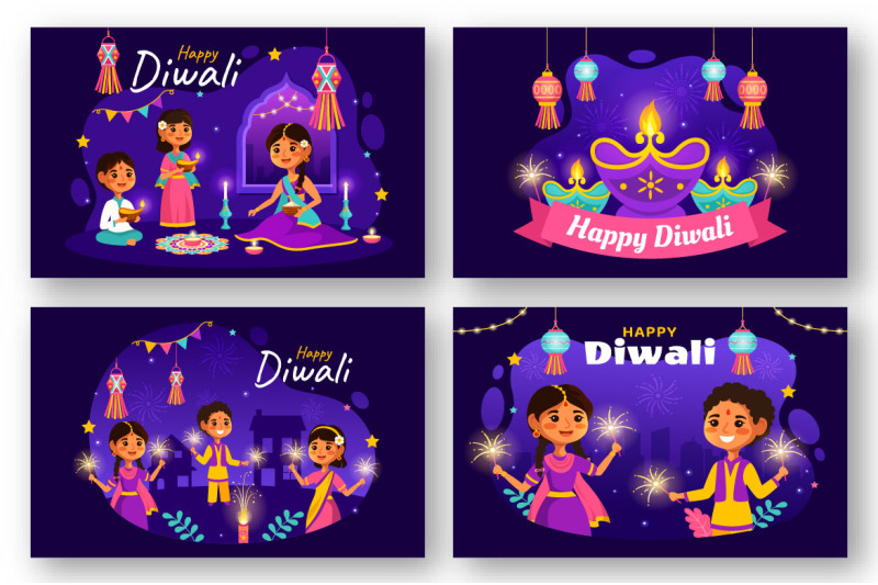 14-happy-diwali-hindu-illustration