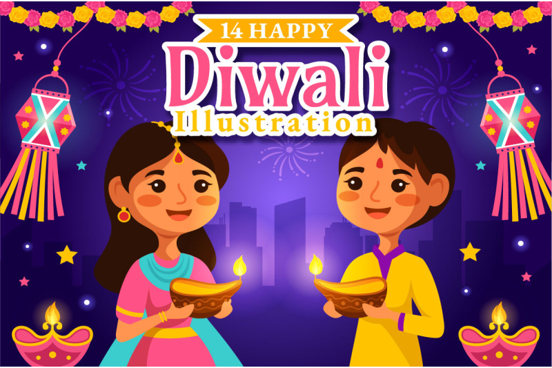 14-happy-diwali-hindu-illustration