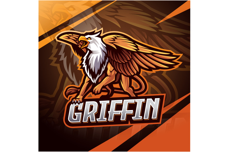 griffin-esport-mascot-logo-design