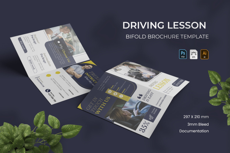 driving-lesson-bifold-brochure