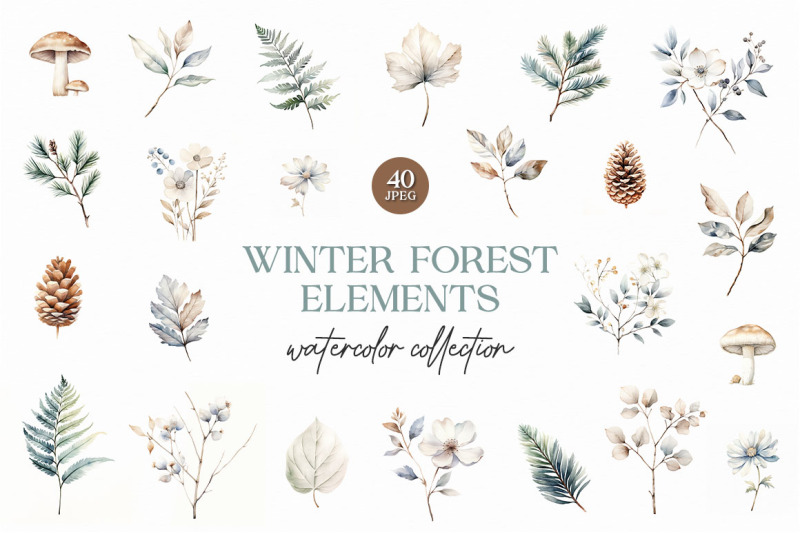 winter-forest-element