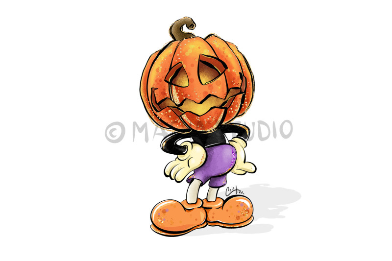 pumpkin-head-character-clipart