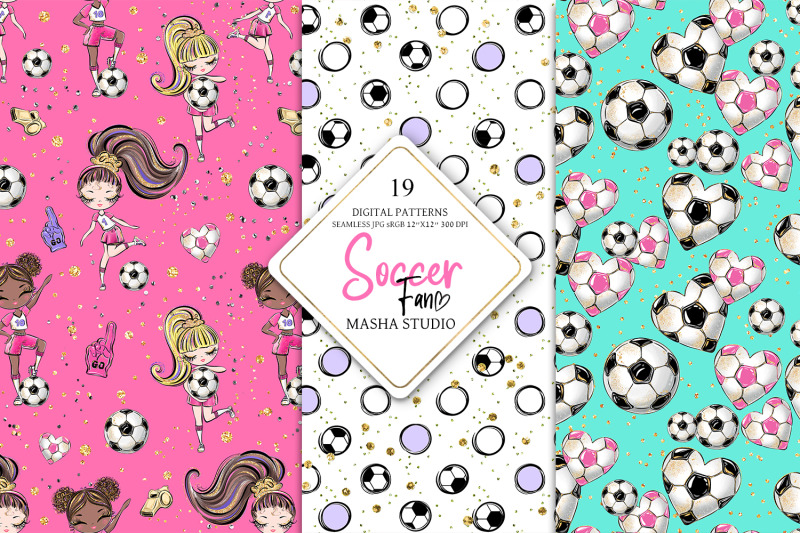 soccer-girls-digital-papers