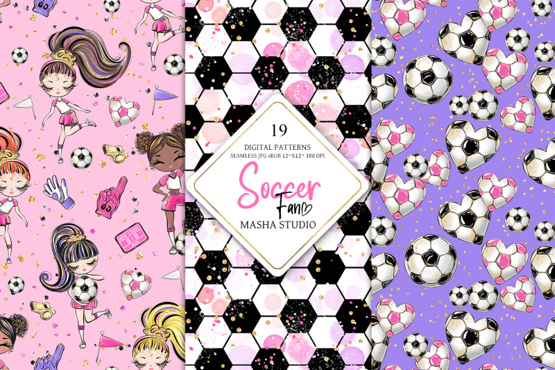 soccer-girls-digital-papers
